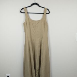Madewell Tan Midi Dress